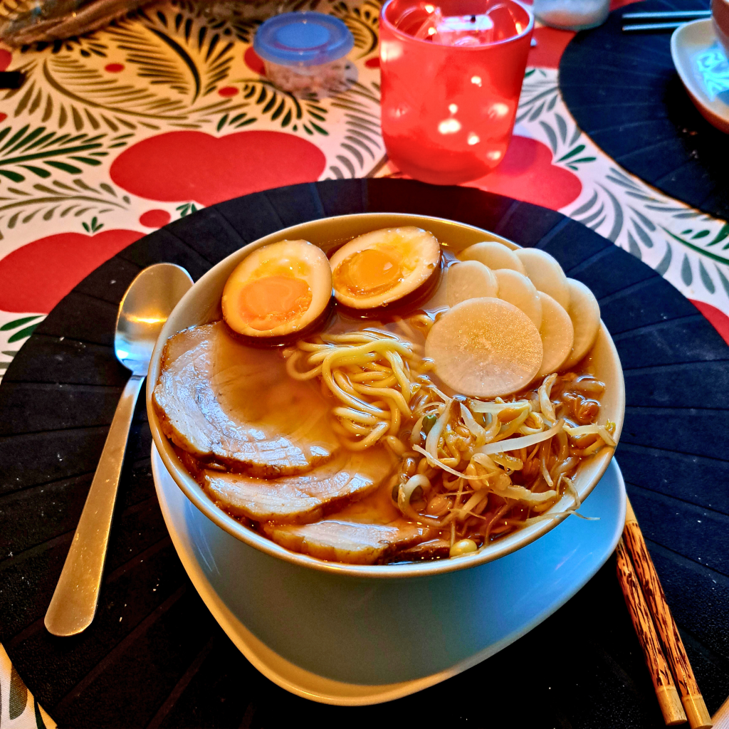 A picture of Japanese ramen