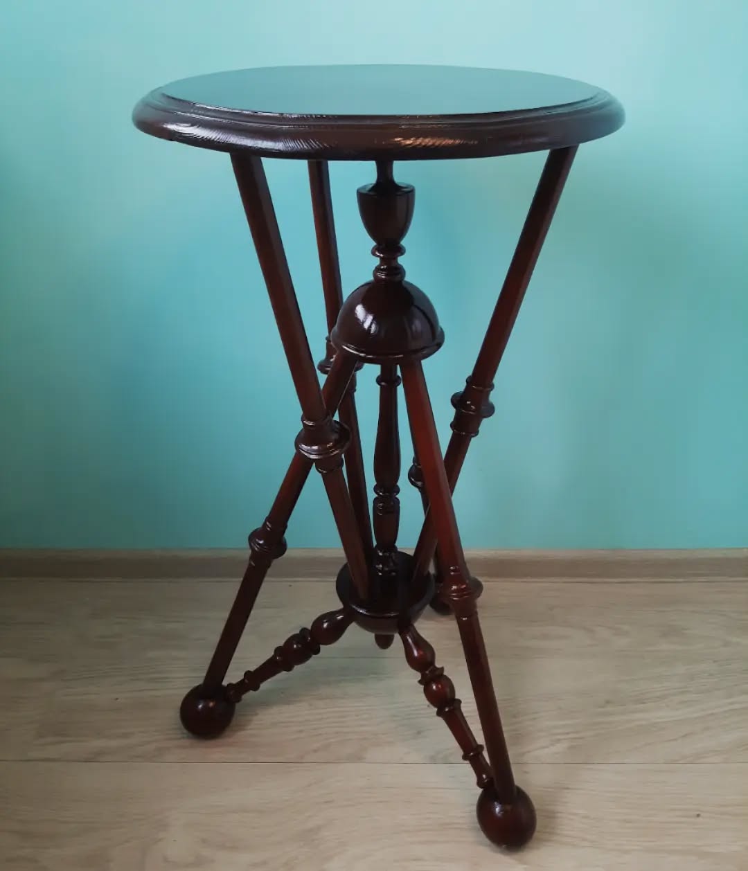 Restored late 19th-century wooden table